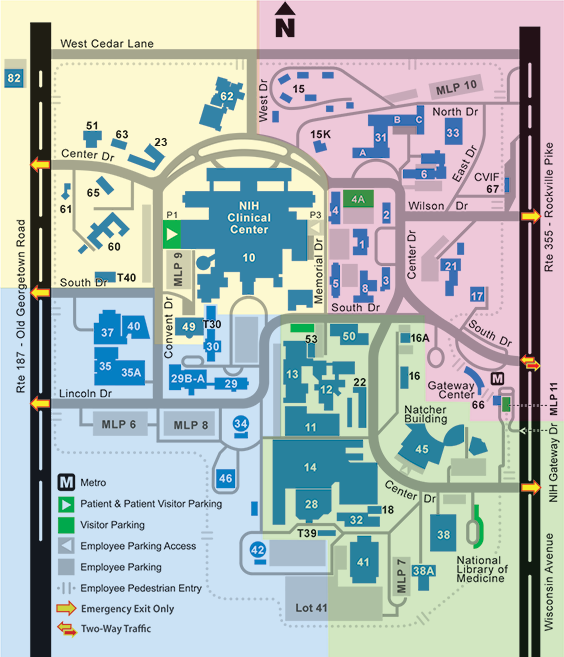 Campus Evacuation Map Campus Evacuation Map