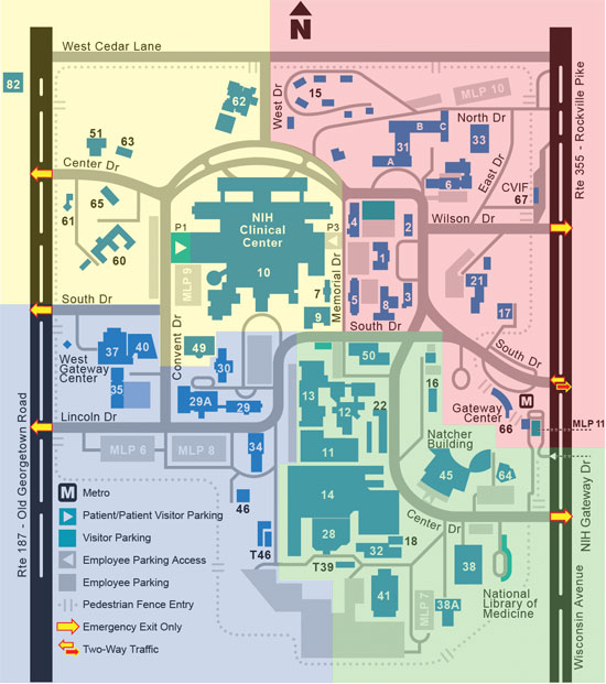 Campus Evacuation Map