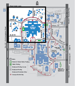 Detailed Accessibility Map of Northwest Section