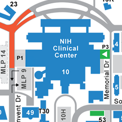 Clinical Center Underground Parking Info