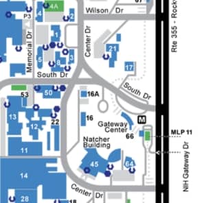 NIH Visitor Map