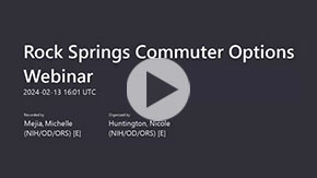 Rock Spinrgs Commuter Option Webinar