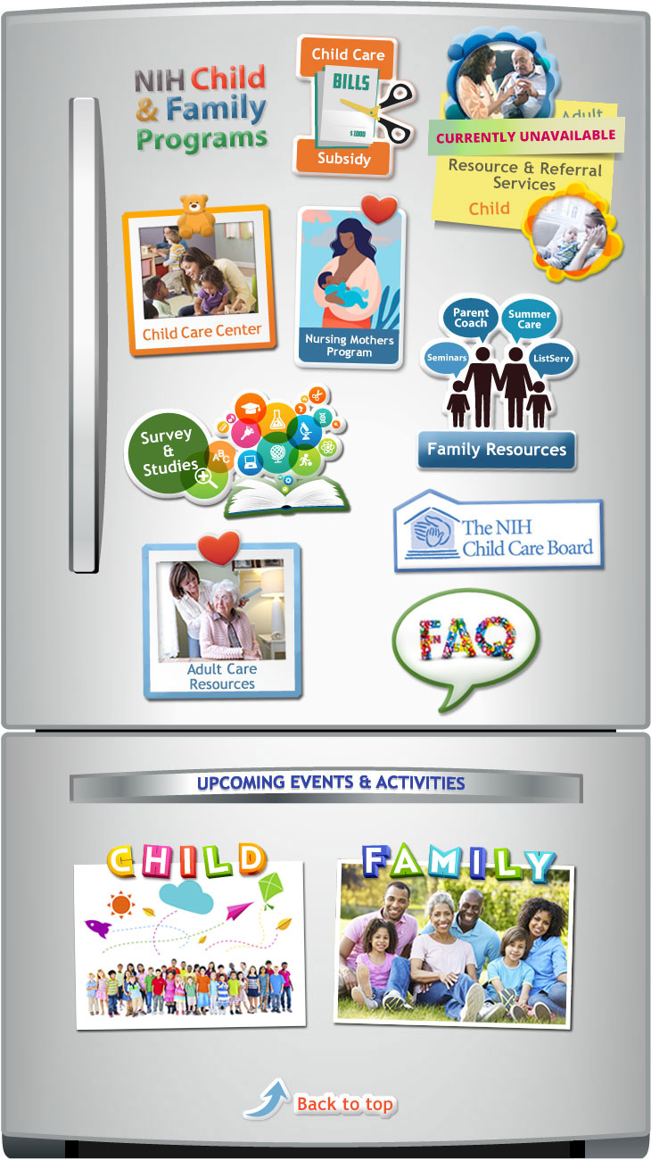 Child and Family Program Refrigerator Image