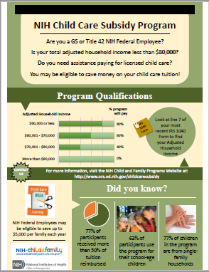 NIH Child Care Subsidy Program