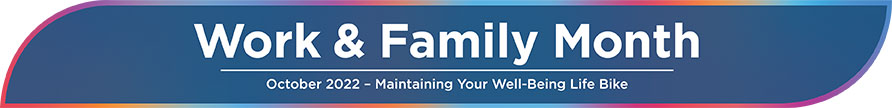 Work and Family Month at NIH banner
