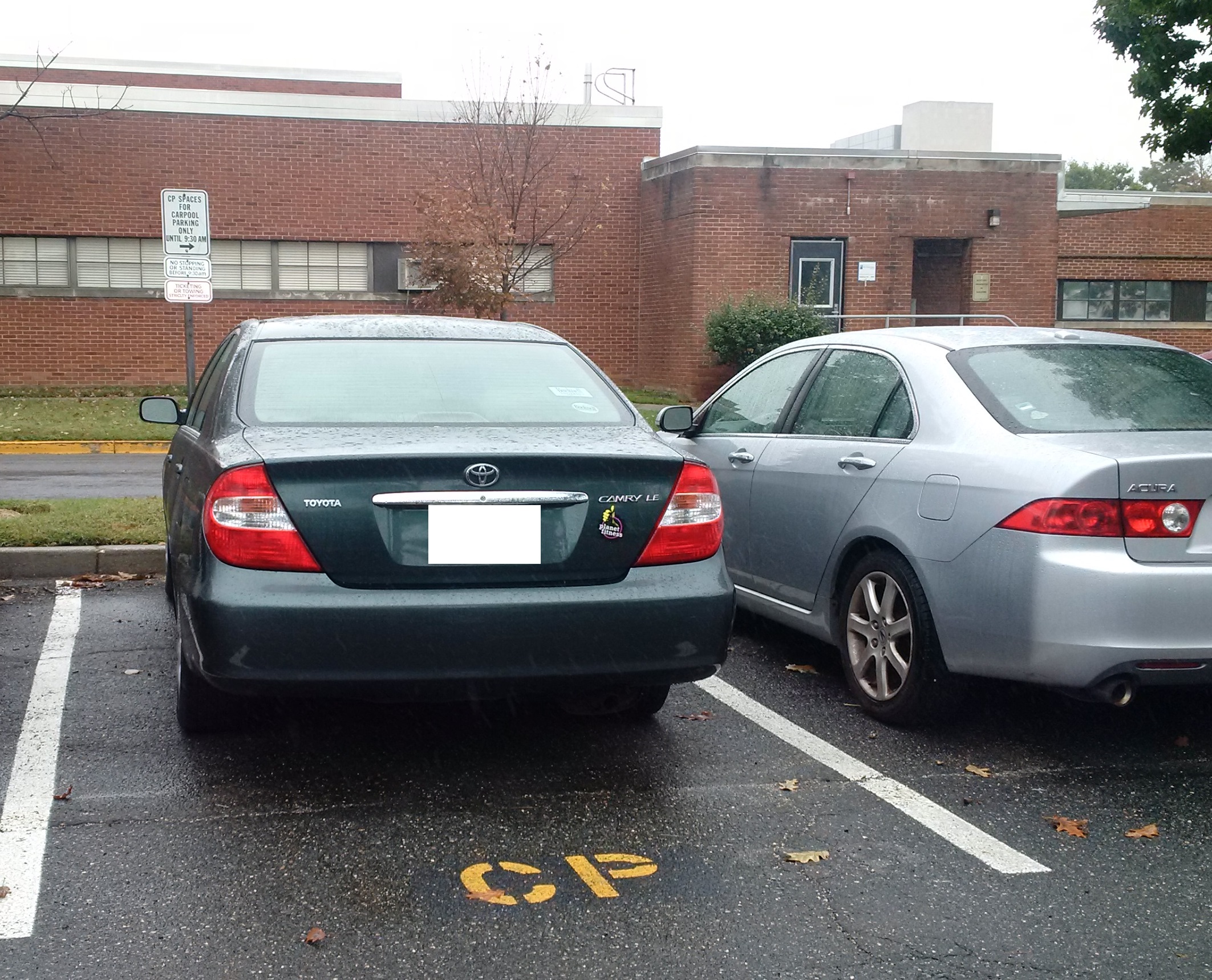 Image of NIH Carpool Parking Area