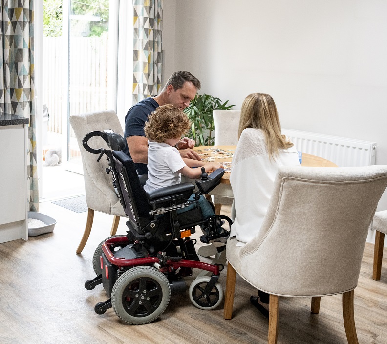 family with a individual with special needs