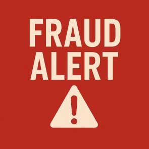 Fraud Alert Sign