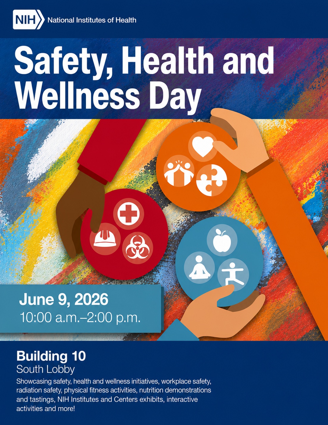 Safety Wellness & Health Day Poster