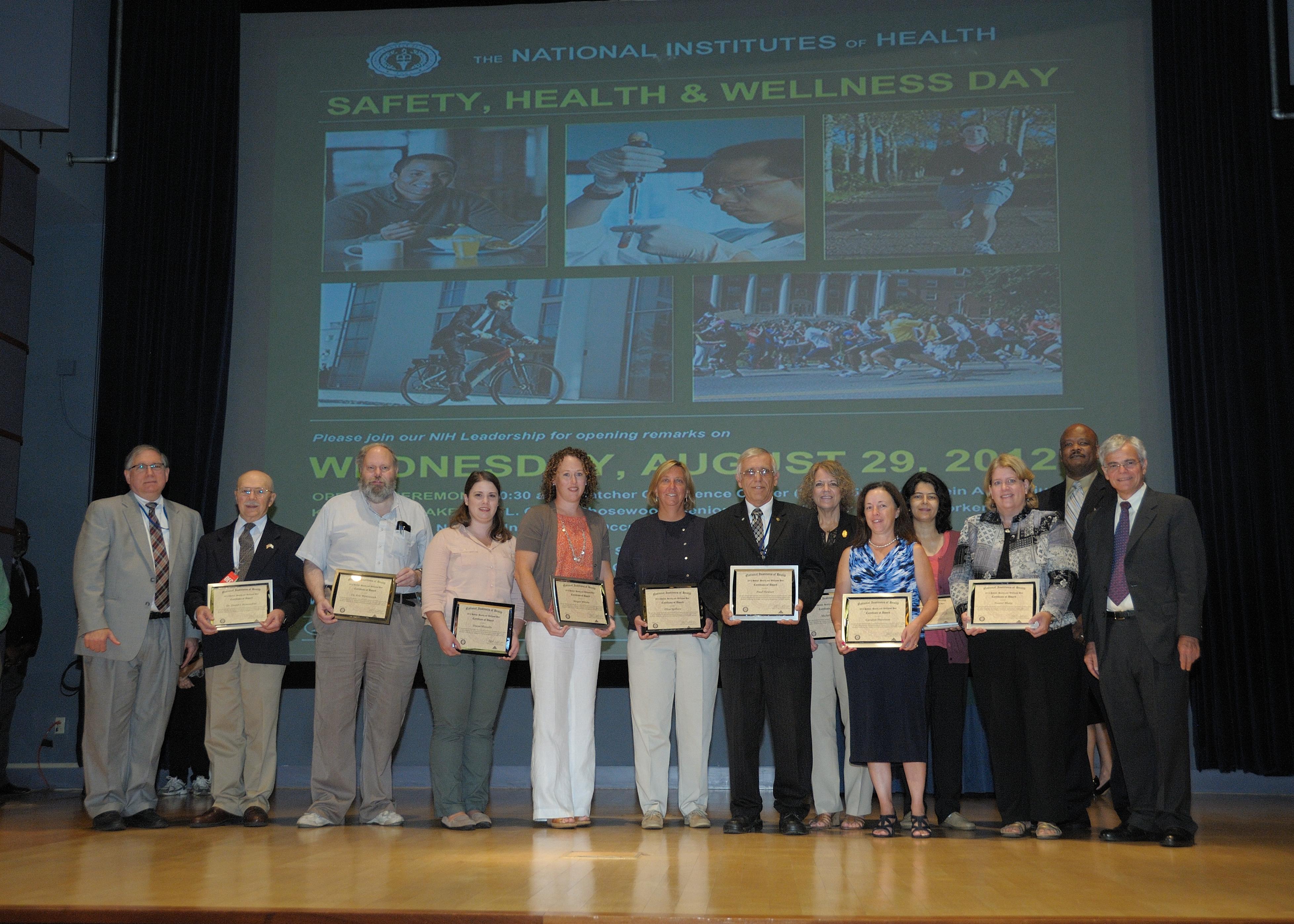 Picture of Safety Award Winners