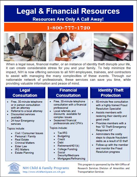 Legal and Financial Flyer